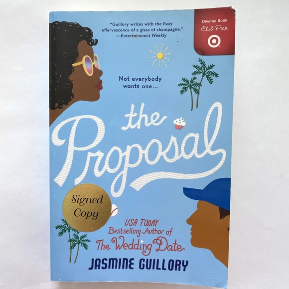 Signed Copy of THE PROPOSAL book  by Jasmine Guillory Bestselling Author - Picture 1 of 7